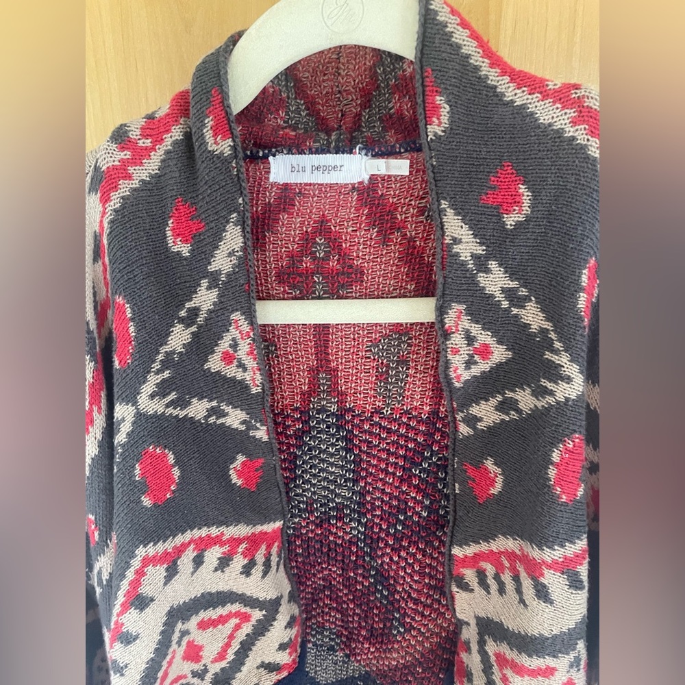 Blu Pepper - Cardigan - Womens Size L